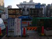 日本橋　室町　地下通路　拡幅工事　写真